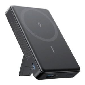 MagGo Powerbank 10k, 15w Ultra-Fast Magnetic Charging with Smart Display Black