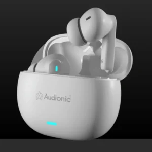 Audionic 425 Wireless Bluetooth Earbuds (White)