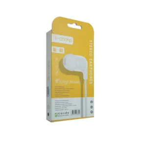 Universal HF1LM12-18 Wired Branded Handsfree - Premium Sound & Comfort