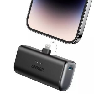 Anker Nano Power Bank 12w with Built-In Lightning Connector