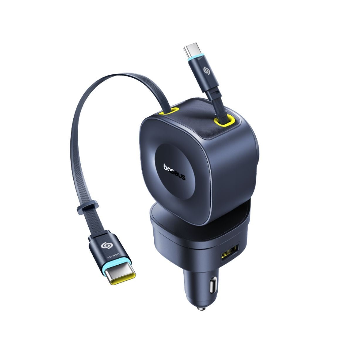 Baseus PrimeTrip VR2 Max Car Charger with Retractable Cable 3C+U 240W