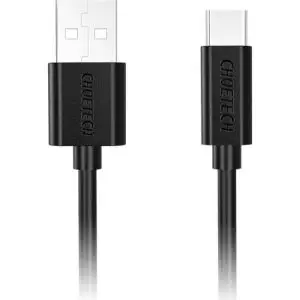 Choetech USB A to Type C Cable 2m – AC0003 – Black – GC